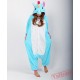 Lake Blue Unicorn Kigurumi Onesies Pajamas Costumes for Women & Men