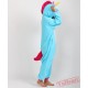 Lake Blue Unicorn Kigurumi Onesies Pajamas Costumes for Women & Men