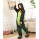 Green Dinosaur Kigurumi Onesies Pajamas Costumes for Women & Men