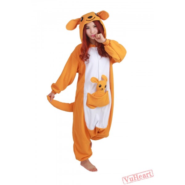 Kangaroo Kigurumi Onesies Pajamas Costumes for Women & Men