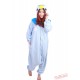 Blue Penguin Kigurumi Onesies Pajamas Costumes for Women & Men