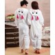 Purple Rabbit Kigurumi Onesies Pajamas Costumes for Women & Men