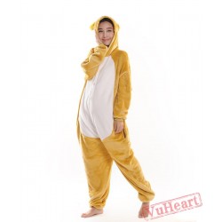 Yellow Bear Couple Onesies / Pajamas / Costumes