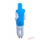 Blue Penguin Kigurumi Onesies Pajamas Costumes for Women & Men