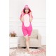 Summer Pink Stitch Kigurumi Onesies Pajamas for Women & Men