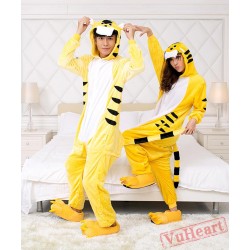 Tiger Couple Onesies / Pajamas / Costumes