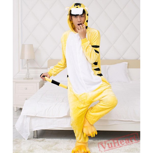 Tiger Couple Onesies / Pajamas / Costumes