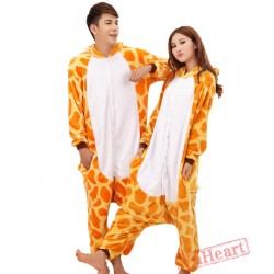 Giraffe Cosplay Couple Onesies / Pajamas / Costumes