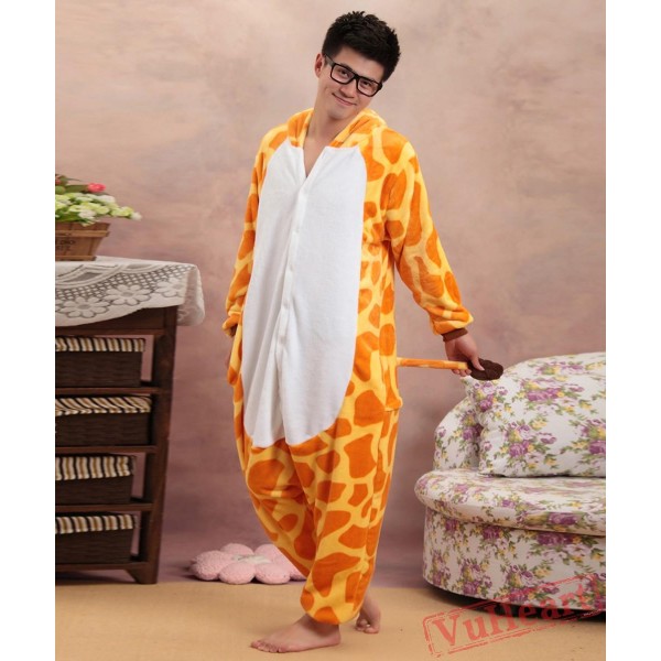 Giraffe Cosplay Couple Onesies / Pajamas / Costumes