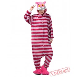 Cheshire Cat Kigurumi Onesies Pajamas Costumes for Women & Men