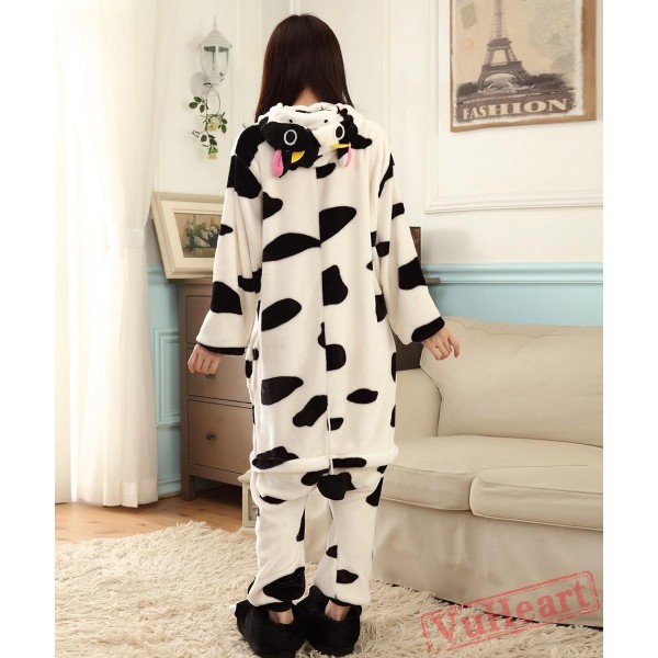 Cute Cow Kigurumi Onesies Pajamas Costumes for Women & Men