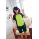 Summer Green Dinosaur Kigurumi Onesies Pajamas for Women & Men