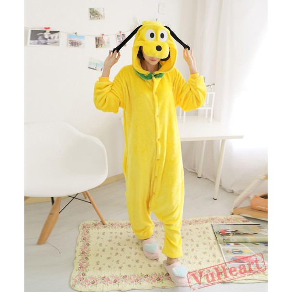 Goofy Dog Kigurumi Onesies Pajamas Costumes for Women & Men