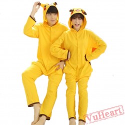 Pikachu Couple Onesies / Pajamas / Costumes