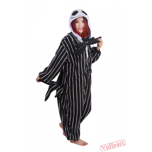 Skull Jack Kigurumi Onesies Pajamas Costumes for Women & Men