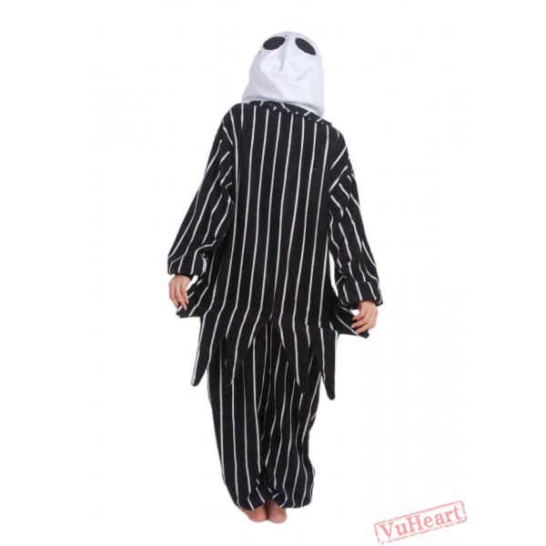 Skull Jack Kigurumi Onesies Pajamas Costumes for Women & Men