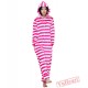 Spring & Autumn Rose Stripes Kigurumi Onesies Pajamas for Women & Men