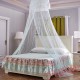 Lace Hanging Classical Purple Mosquito Net for Bed