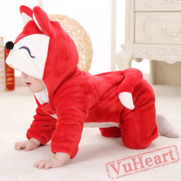 Baby Cute Red Fox Onesie Costume - Kigurumi Onesies