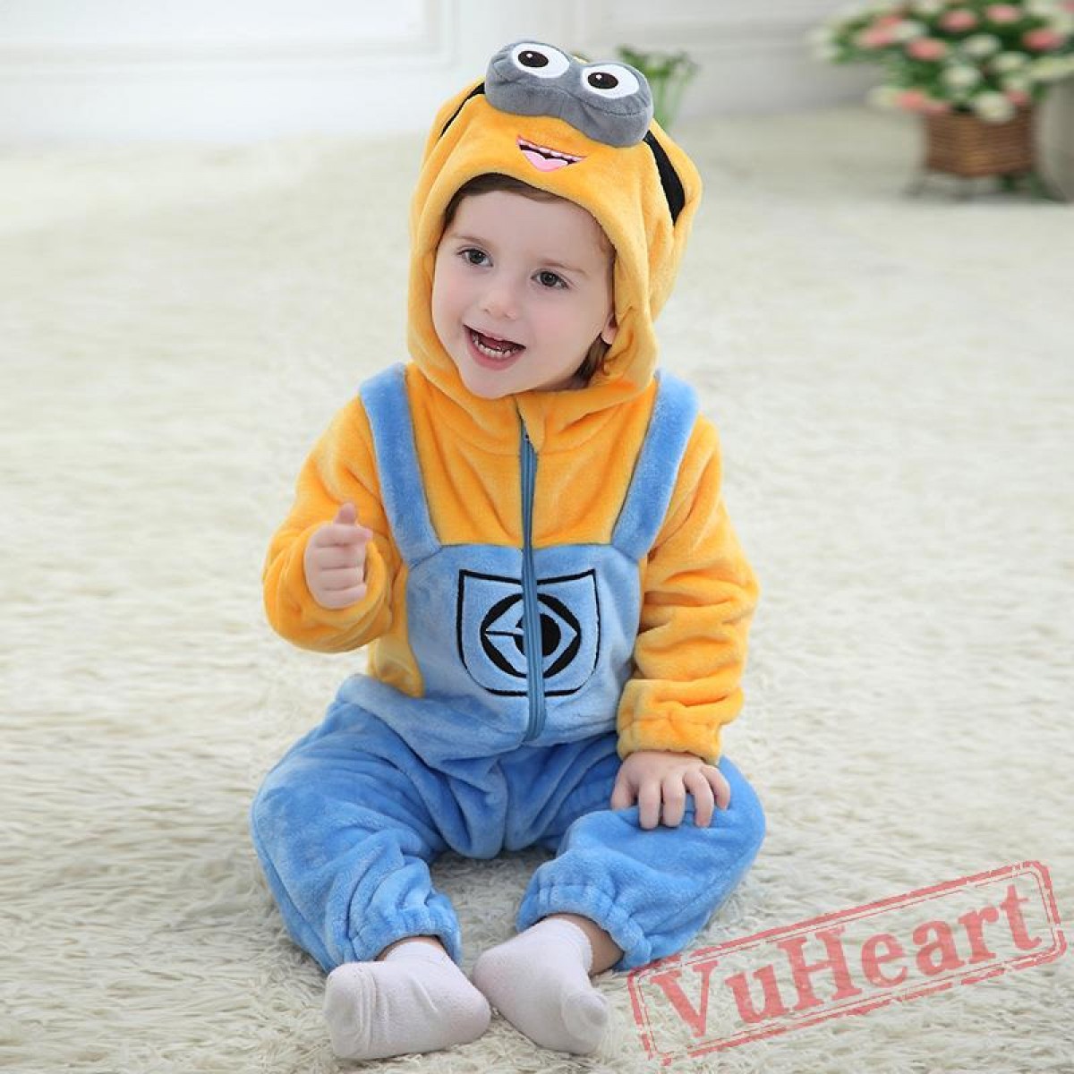 Winter Onesies Baby Minions Onesie Costume Kigurumi Onesies