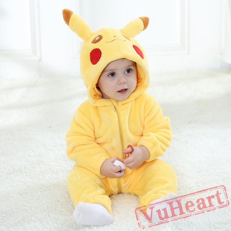 Winter Onesies Baby Pikachu Onesie Costume Kigurumi Onesies