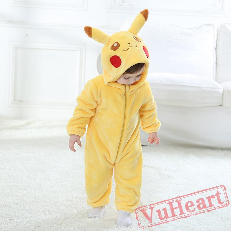 Winter Onesies Baby Pikachu Onesie Costume Kigurumi Onesies