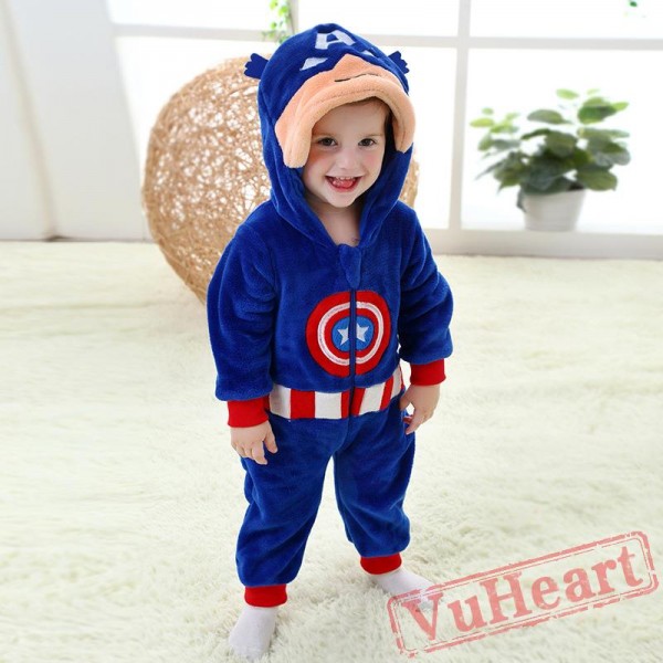 Baby US Captain Onesie Costume - Kigurumi Onesies