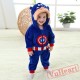 Baby US Captain Onesie Costume - Kigurumi Onesies