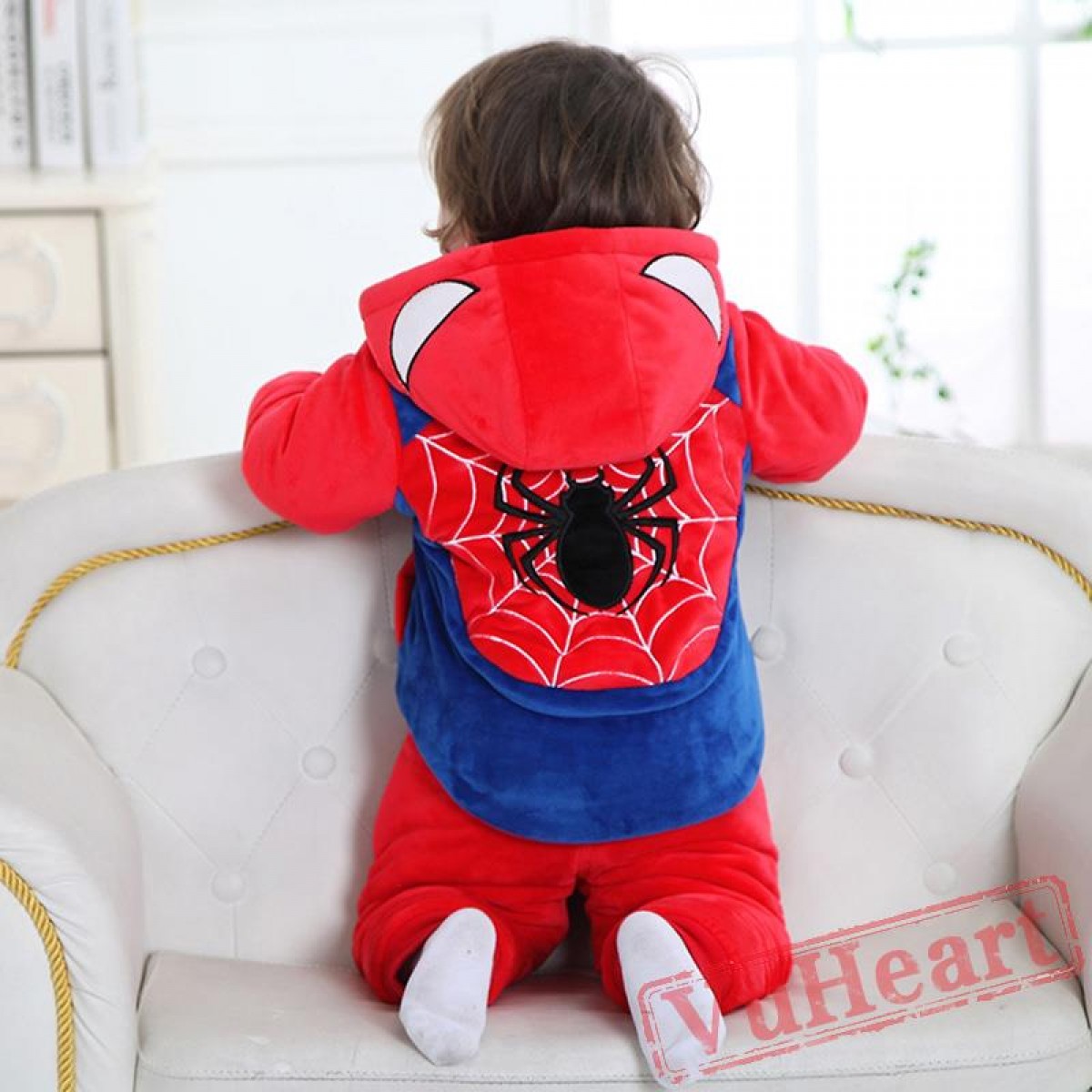 Winter Onesies Baby Spiderman Onesie Costume Kigurumi Onesies