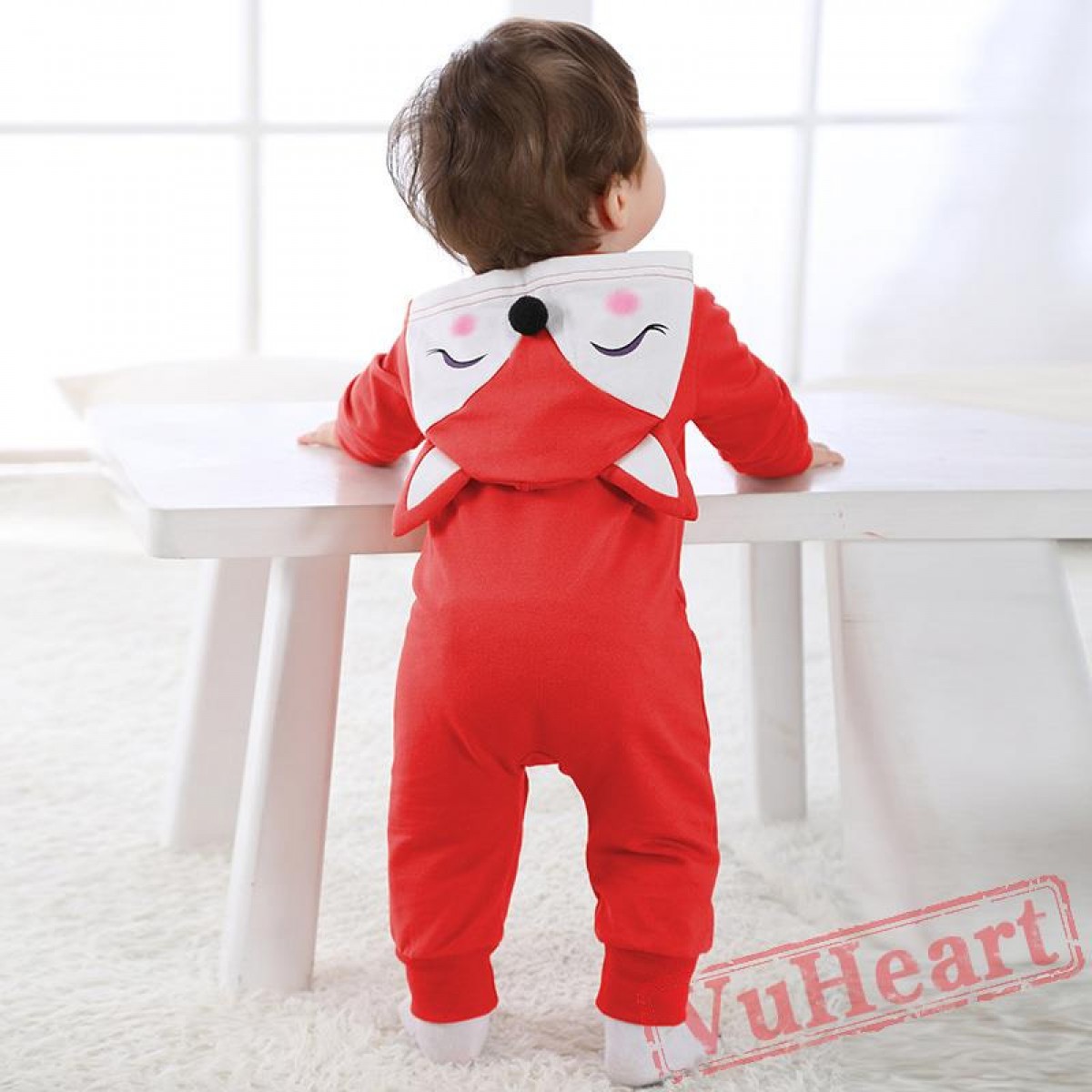 Winter Onesies Baby Cute Red Fox Onesie Costume Kigurumi Onesies