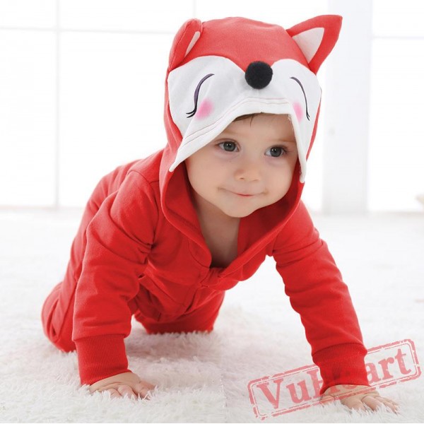 Baby Cute Red Fox Onesie Costume - Kigurumi Onesies