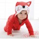 Baby Cute Red Fox Onesie Costume - Kigurumi Onesies