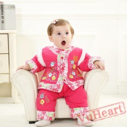 Baby Rose Red Flowers Onesie Costume - Kigurumi Onesies