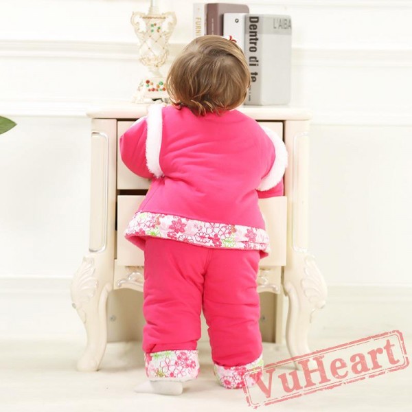 Baby Rose Red Flowers Onesie Costume - Kigurumi Onesies