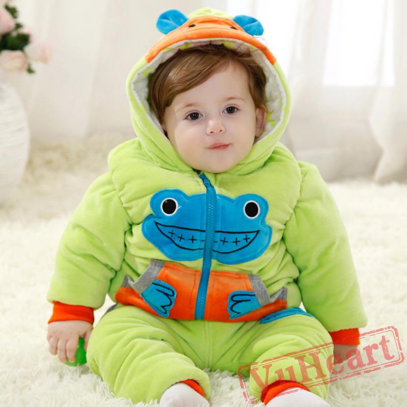 Winter Onesies Baby Frog Onesie Costume Kigurumi Onesies
