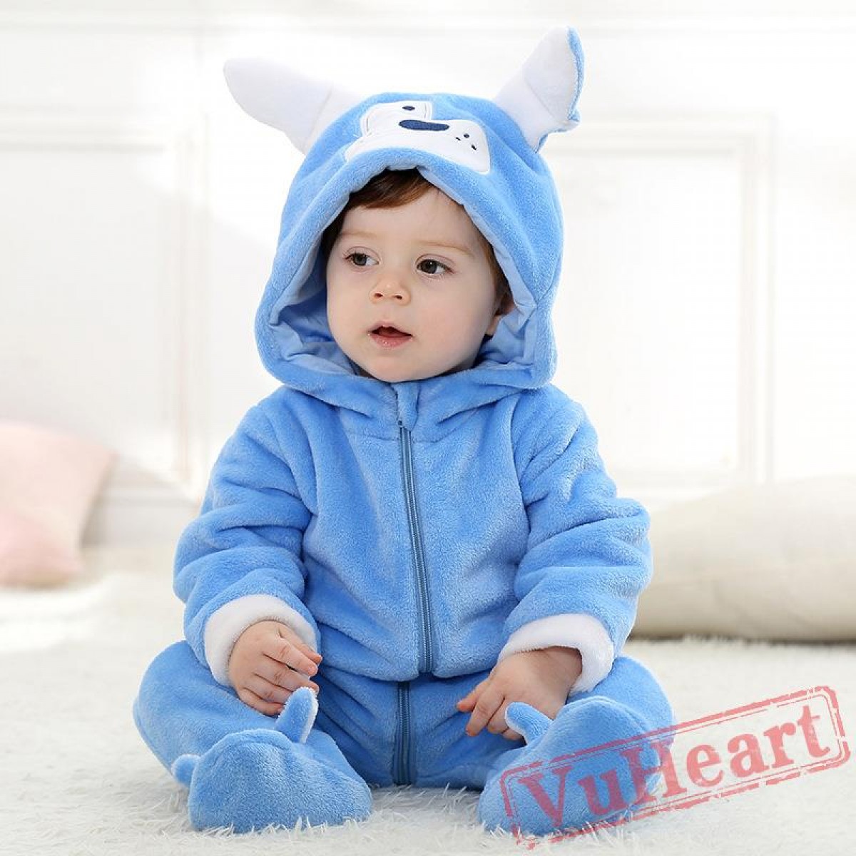 Winter Onesies Baby Cute Dog Onesie Costume Kigurumi Onesies