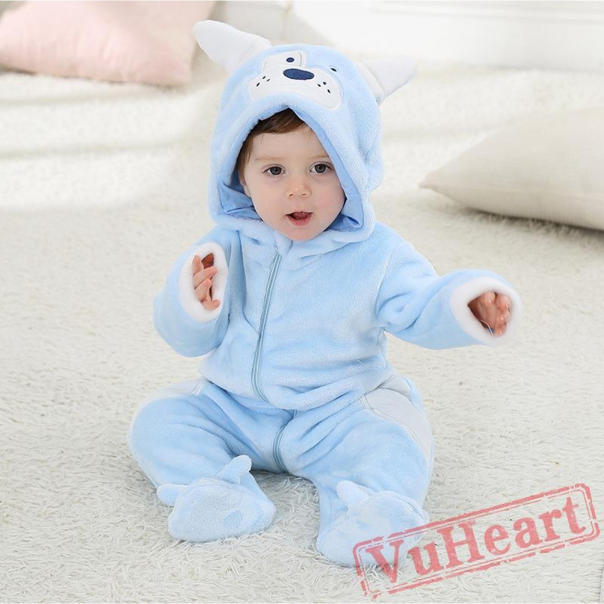 Winter Onesies Baby Cute Dog Onesie Costume Kigurumi Onesies