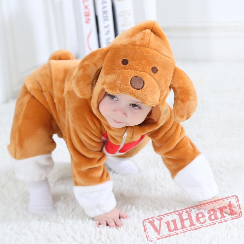 Winter Onesies Baby Big Ear Dog Onesie Costume Kigurumi Onesies