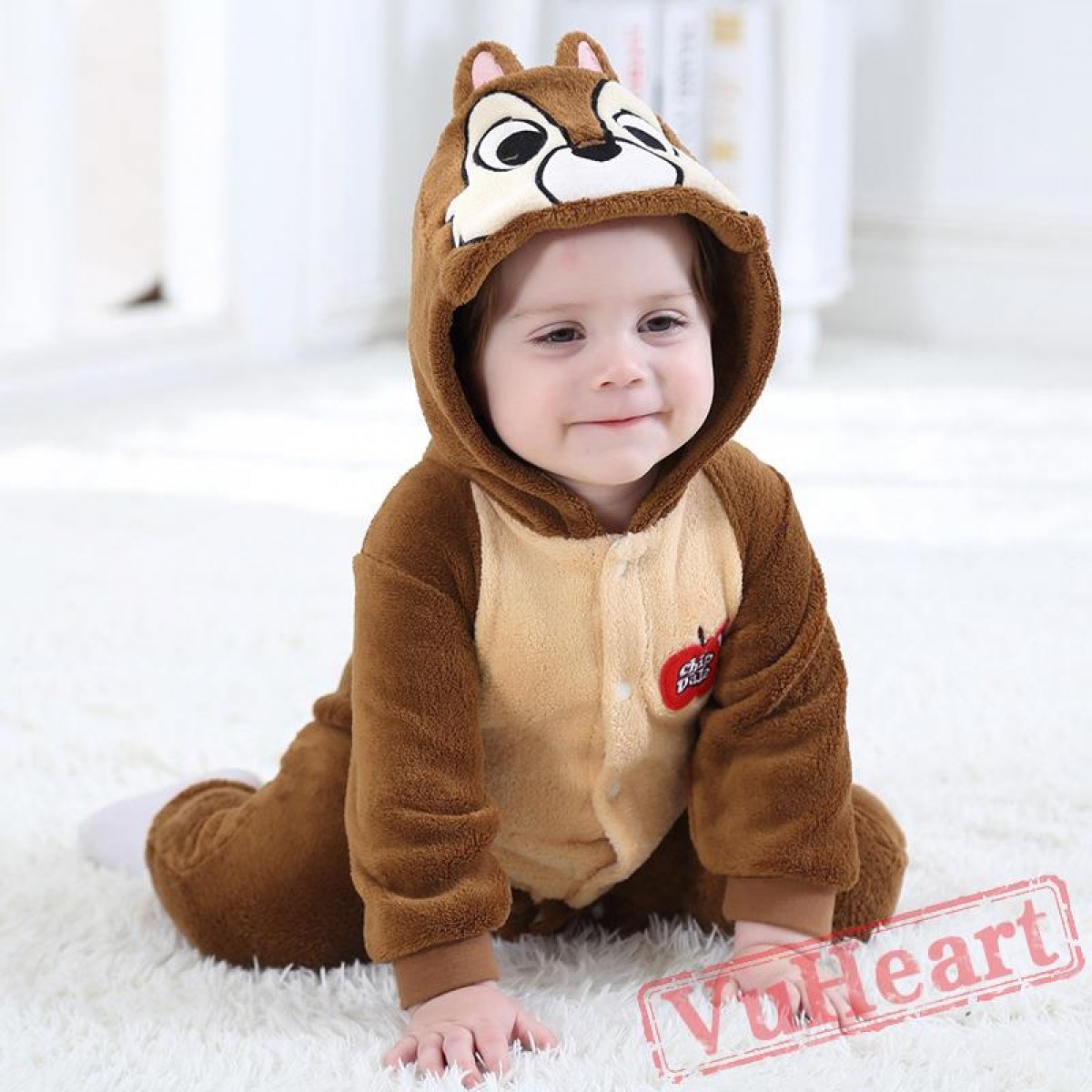 Winter Onesies Baby Squirrel Onesie Costume Kigurumi Onesies