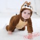 Baby Squirrel Onesie Costume - Kigurumi Onesies