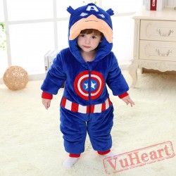 Baby US Captain Onesie Costume - Kigurumi Onesies