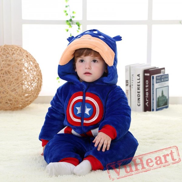 Baby US Captain Onesie Costume - Kigurumi Onesies