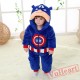 Baby US Captain Onesie Costume - Kigurumi Onesies