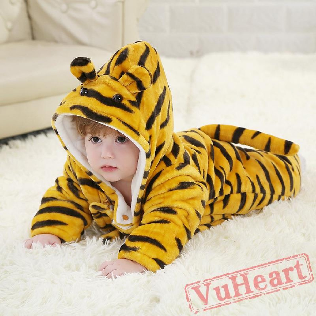 Winter Onesies Baby Tiger Onesie Costume Kigurumi Onesies
