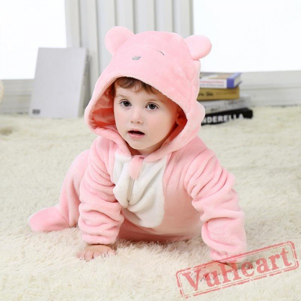 Baby Pink Bear Onesie Costume - Kigurumi Onesies