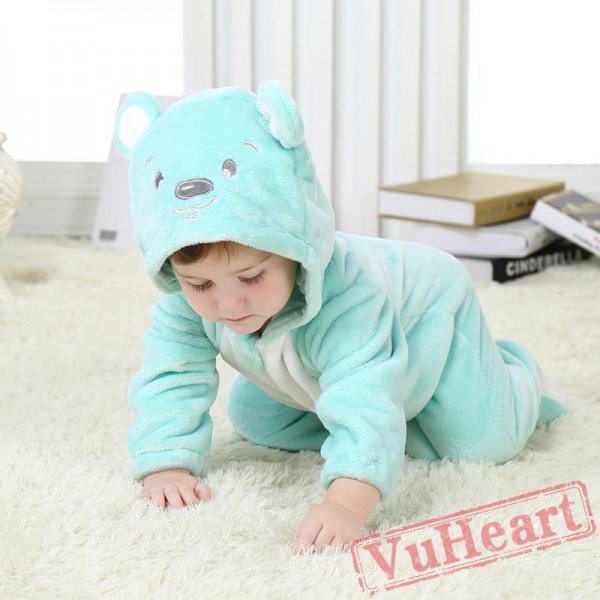 Baby Green Puppy Onesie Costume - Kigurumi Onesies