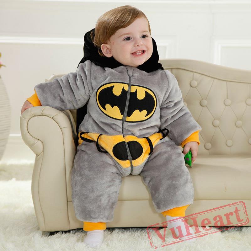 Winter Onesies Baby Batman Onesie Costume Kigurumi Onesies