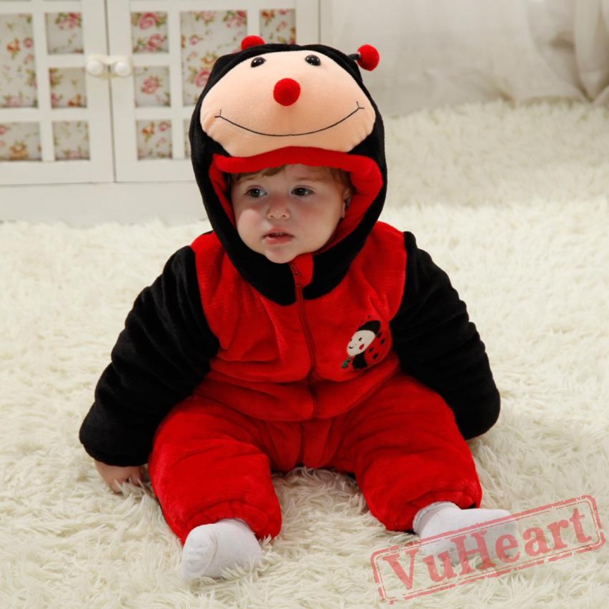 Winter Onesies Baby Seal / Ladybug Onesie Costume Kigurumi Onesies