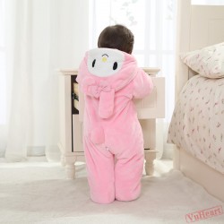 Baby Pink Rabbit Onesie Costume - Kigurumi Onesies
