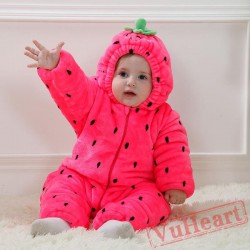Baby Strawberry Onesie Costume - Kigurumi Onesies